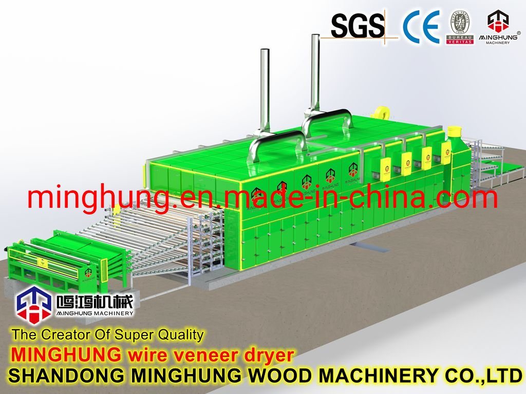 Mesh Dryer untuk Mengeringkan Veneer Wajah