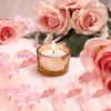 Promotion 1oz 30ml straight sided multi-color mini candle glass jars 