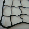 PP UV 180gsm black color knotless cargo net, container net,packing net