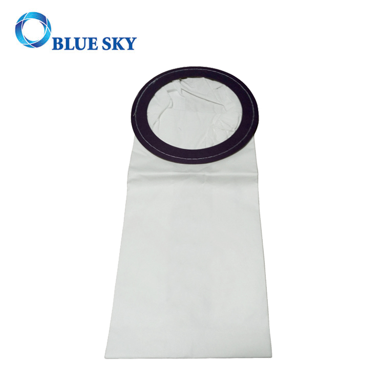 Bolsas de papel blanco para aspiradoras con revestimiento electrostático microfino