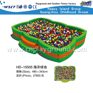 China Guangzhou Fabrik billige quadratische Ball Pool mit Schritt auf Lager (HD-15505)