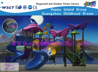 Magic World Outdoor Spielhaus Kinder Gemüse verzinktem Stahl Spielplatz (HF-13401)