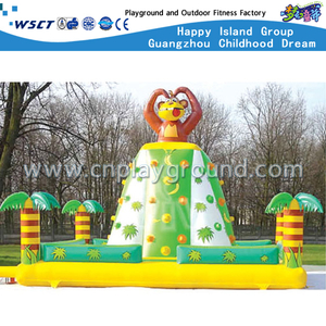 Reizende aufblasbare Sportspiel-Kinder im Freien, die Kletterer springen (A-10502)