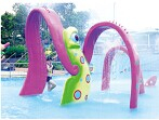 Aqua Game Kids Wasser Octopus für Wasserpark Spielplatz (HD-7005)