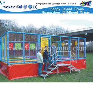 Springende Trampoline für Kinder im Freien mit sicherem Netz (A-17804)
