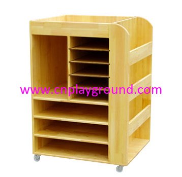 School Wood Mobile Art Supplies Storage Cabinet Hg 4507 From China Manufacturer Cnplayground