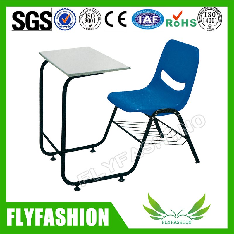New style wooden school furniture study desk and chair(SF-98S)
