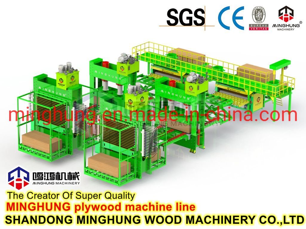 Mesin Produksi Kayu Lapis Panel Berbasis Kayu