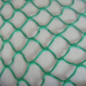 PP with UV 160gsm green color cargo net, container net,packing net