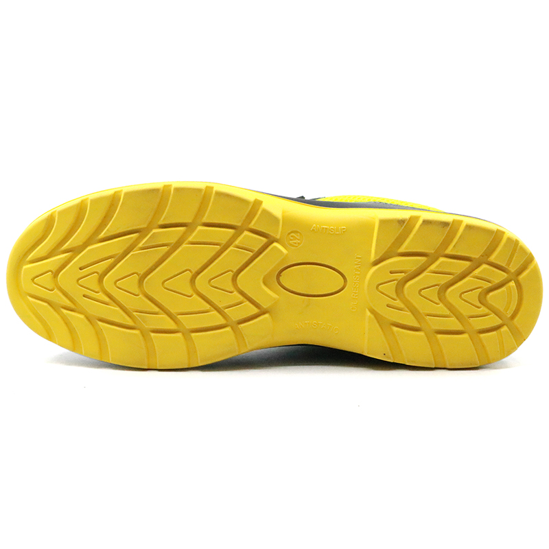 Slip resistant anti static metal free lightweight safety boots men