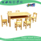 Schulkind-hölzerne Vierecks-Tisch-Schreibtisch-Möbel (HG-3902)