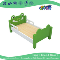 Cartoon Frosch Modell Malerei Holz Kinder Kindergarten Schule Bett (HG-6503)