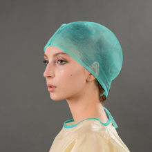 Doctor Use Disposable SBPP Doctor Cap with Tie-on