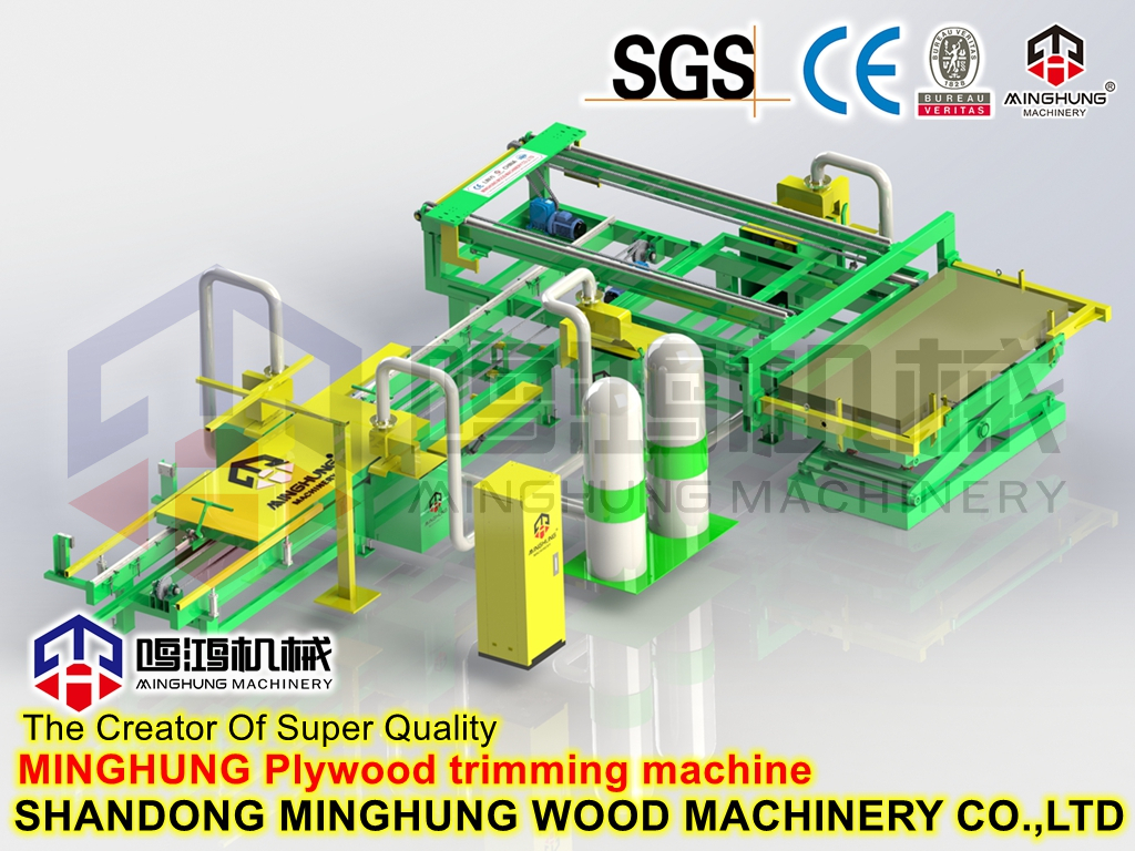Plywood Edge Cutting Saw untuk Produksi Plywood