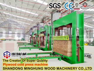Mesin Cold Press Plywood dengan Tekanan 500t