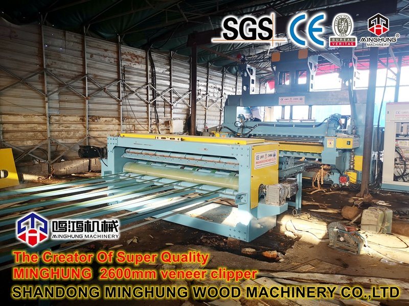 Spindle Log Peeling and Debarking Machine untuk Face Veneer