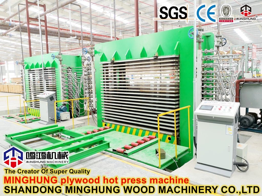 Mesin Press Hidrolik Woodworking untuk Kayu Lapis