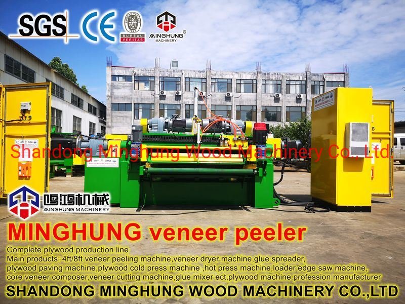 China Linyi Spindleless Rotary Veneer Peeling Lathe