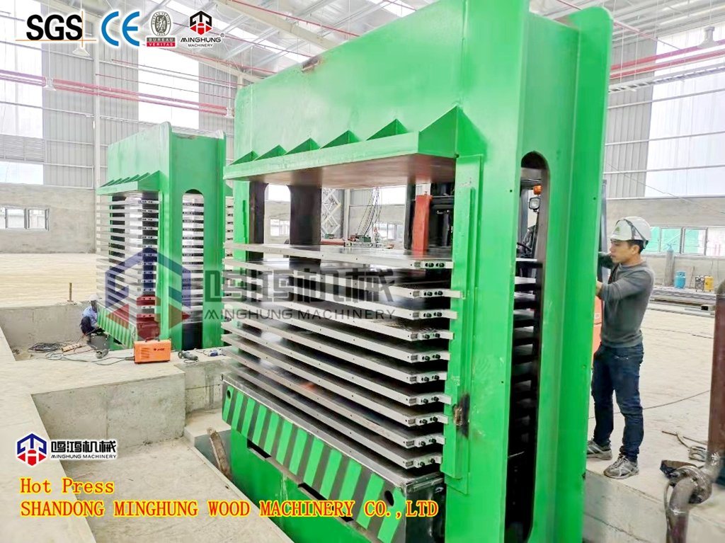 Mesin Pembuat Plywood Hot Press Plywood