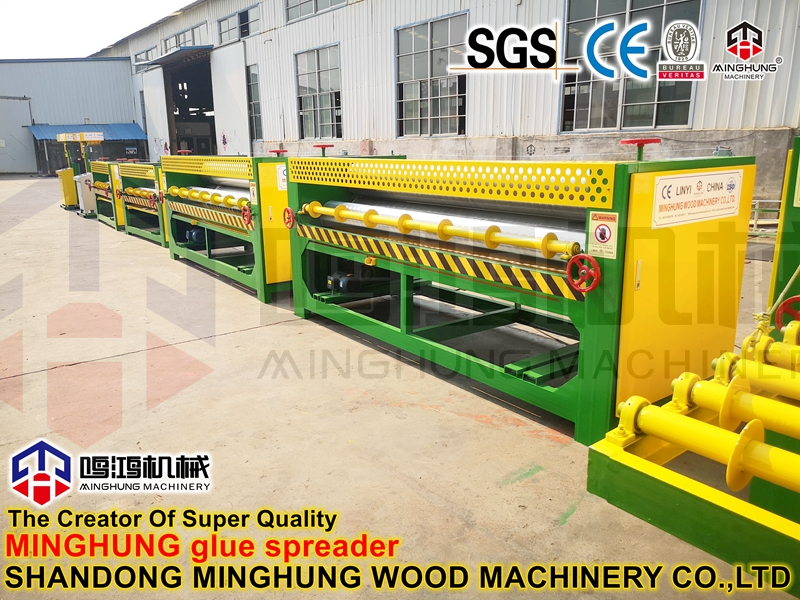 Mesin Veneer Inti Penyebar Lem
