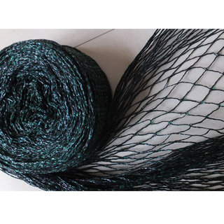 HDPE 20gsm 10X2M green and black color Anti Bird Net