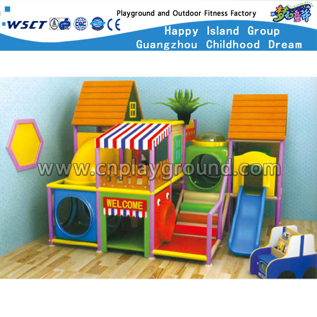 新型商用小型室内游乐场，带儿童滑梯 (HD-9306)
