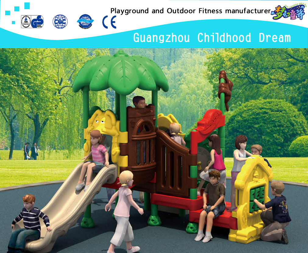 Schule Galvanisierter Stahl Sea Breeze Spielplatz Kunststoff Rutsche Ausrüstung für Kinder spielen (H13-OPE-SEA001)