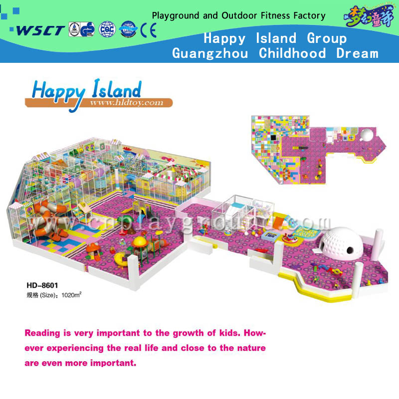 CE genehmigt Themenpark Soft Kids Indoor-Spielplatz zum Verkauf (HD-8601)