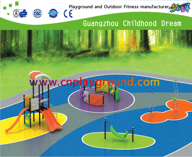 Outdoor Kids Play Plastikkletterwand (A-17302)