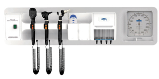 Wall Mounted ENT Diagnostic Set