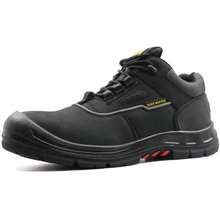 Rubber out sole tiger master brand steel toe safety shoes work