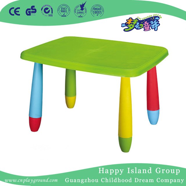 Schule-grüne Kind-Plastikvierecks-Stuhl (HG-5304)
