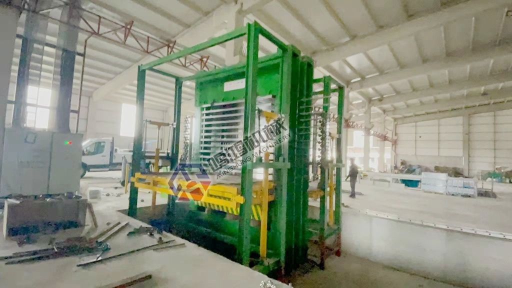 Mesin Plywood Mesin Hot Press untuk Kayu Lapis Laminasi Komersial