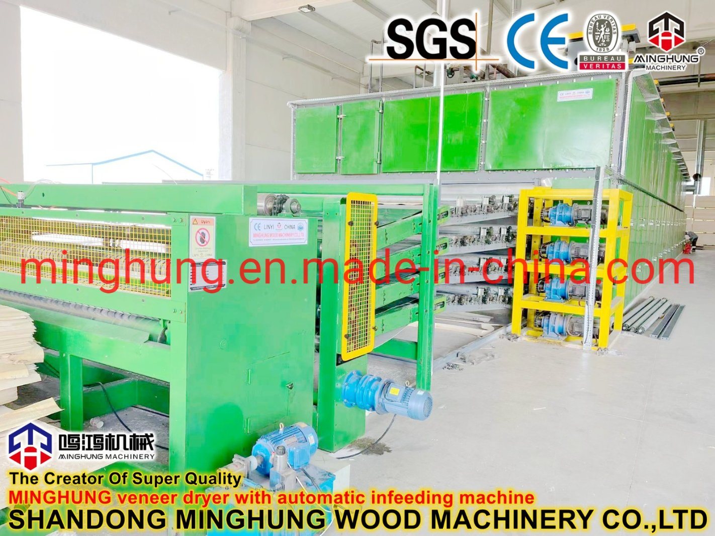 Pengeringan Roller Veneer