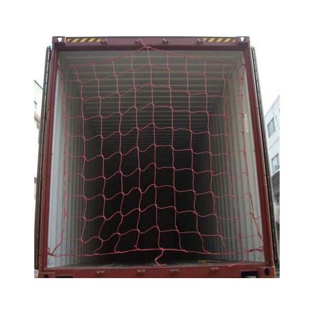 PP with UV 230gsm black color knot cargo net, container net,packing net