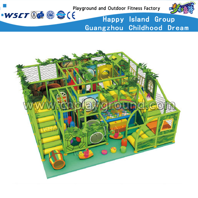 Großer reizender Waldinnenspielplatz der Kinder (HD-8402)