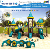 Schule Plastikgleiter verzinktem Stahl Spielplatz für Kinder spielen (HA-05701)