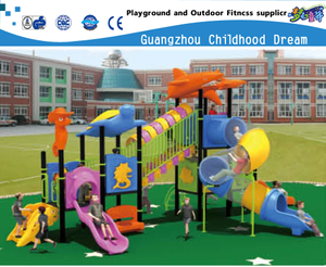 Kinder-Plastik galvanisierter Stahlseebrise-Spielplatz mit Dia-Geräten (HC-8303)