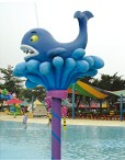 Aqua Game Children Water Whale für Wasserpark-Spielplatz (HD-7101)