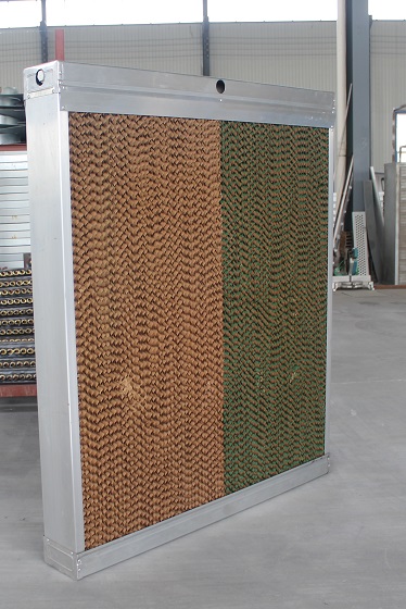 Green-coated Washable Evaporative Cooling pad for husbandry house, layer house, swine house