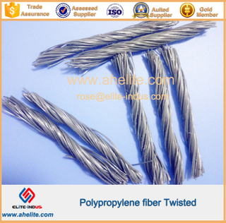 twist hybrid pp polypropylene Fiber macrofiber