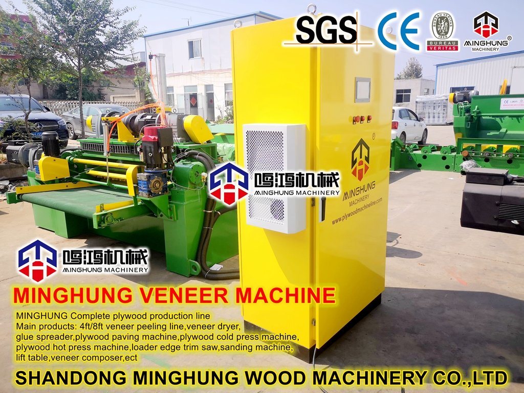 Mesin Pemotong dan Pengupas Veneer Rekayasa Potong Rotary untuk Mesin Penggergajian Kayu