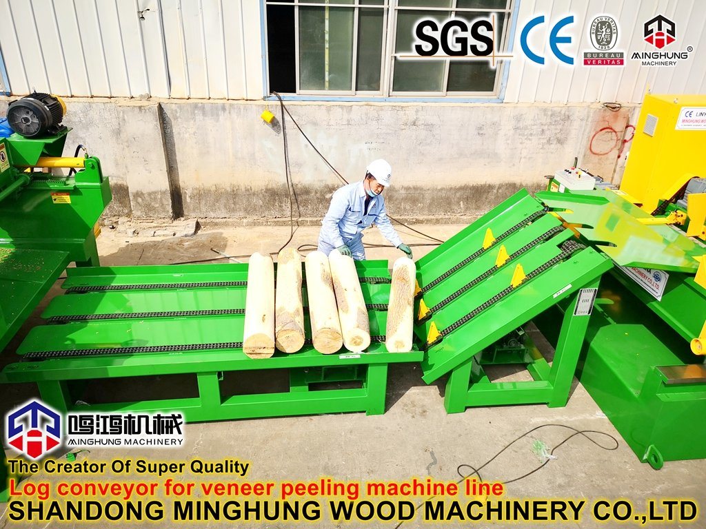 Wood Log Transporter untuk Mesin Veneer