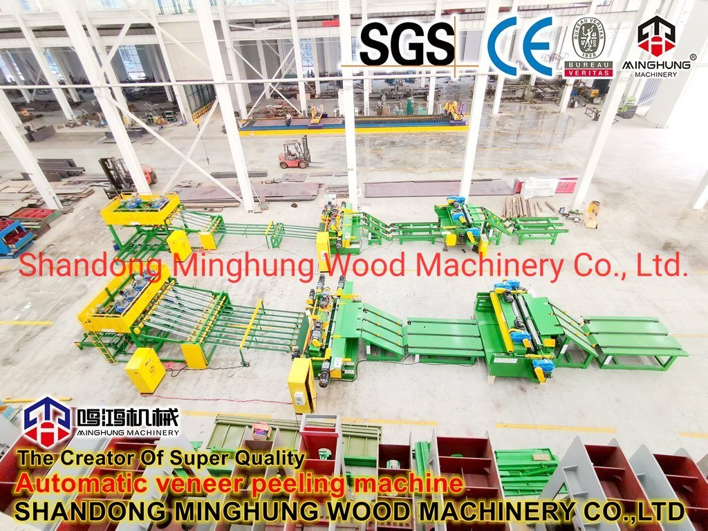 Pemotong Veneer untuk Memproduksi Lapisan Kayu Tipis