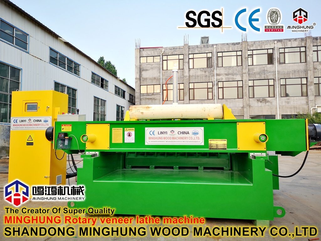 Mesin Veneer Kuat untuk Mesin Pembuat Kayu Lapis Birch Beech