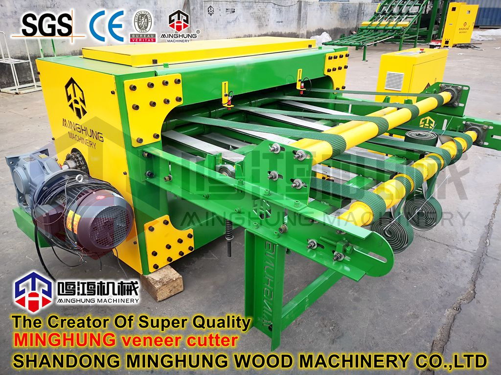 Pemotong Veneer Papel Kayu Kuat untuk Mesin Pengupas Log