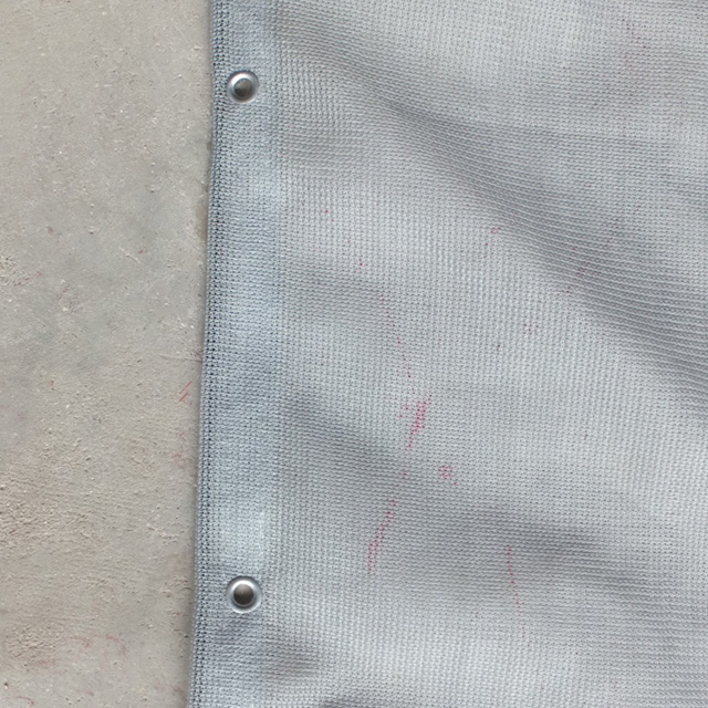 HDPE 230gsm white color scaffold net