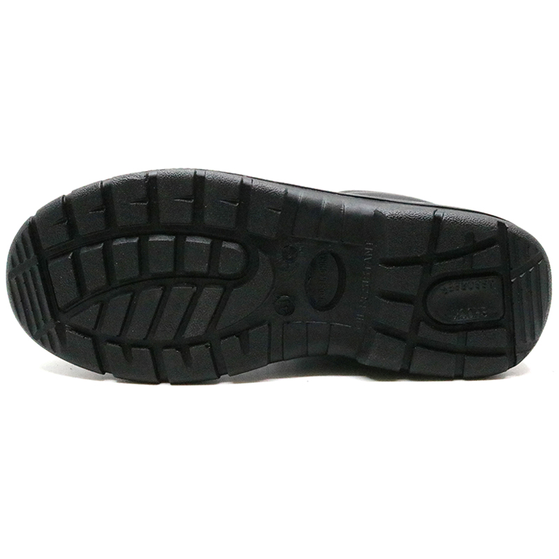 SB-P standard leather steel toe industrial safety work shoes