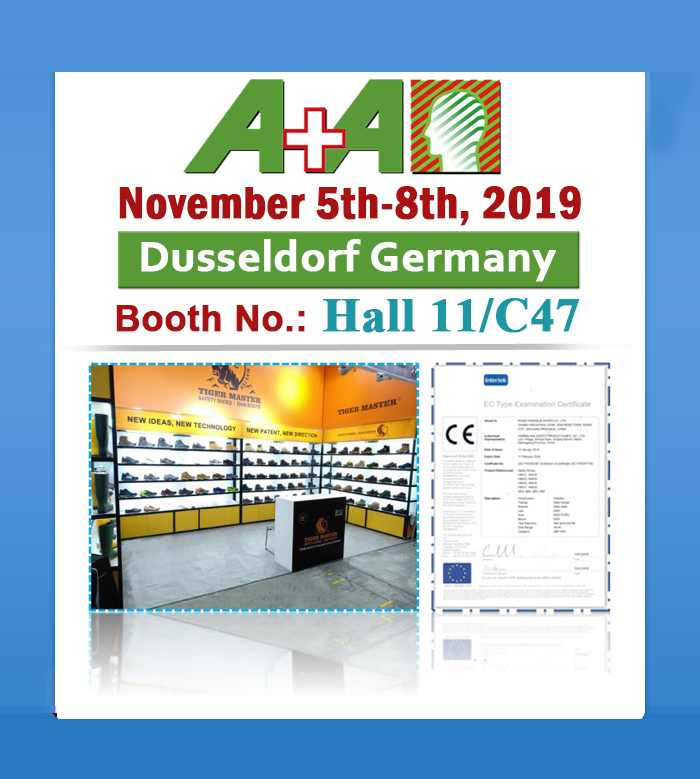 2019 A+A Exhibition in Dusseldorf Germany-- Hall 11C/47