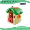 树屋型室外小型儿童塑料滑梯(M11-09502)